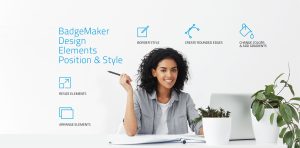 BadgeMaker Design Elements Position & Style